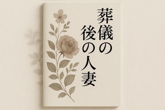 葬儀後の人妻｜d_718625