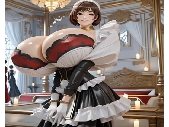 【AIイラスト集】ハイパー爆乳メイドの宮廷奉仕｜d_718707