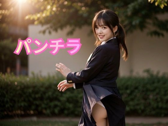【神アングル】目の前で見える…制服コスのリアルパンチラ集｜d_746135
