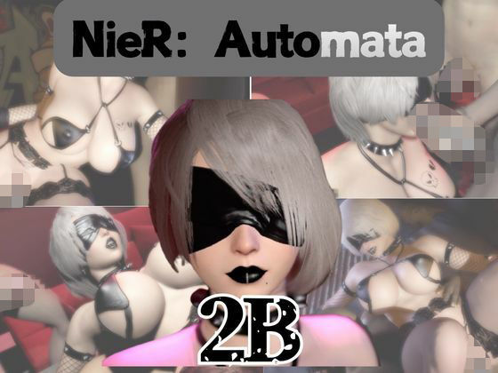 【動画3本】2Bゴシックロイドで3Pぶっかけ祭り編【ごしっくロイド10:ぶっかけパーティ編】｜d_730477