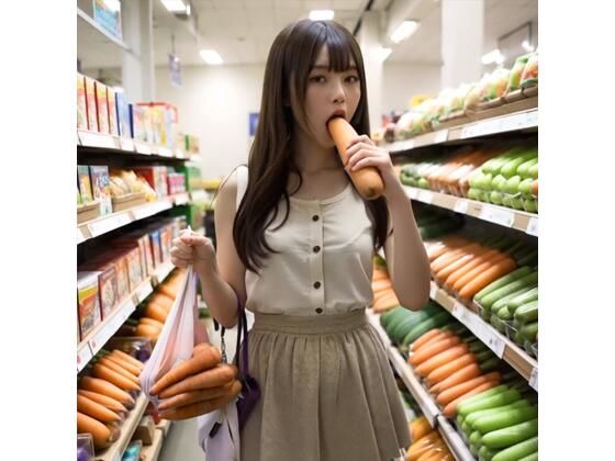 【動画】変態美女！買い物中にオナニーしているの！？｜d_734479