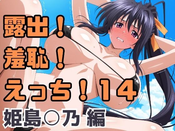 露出！羞恥！えっち！二次創作イラスト集14［姫島○乃］｜d_736010