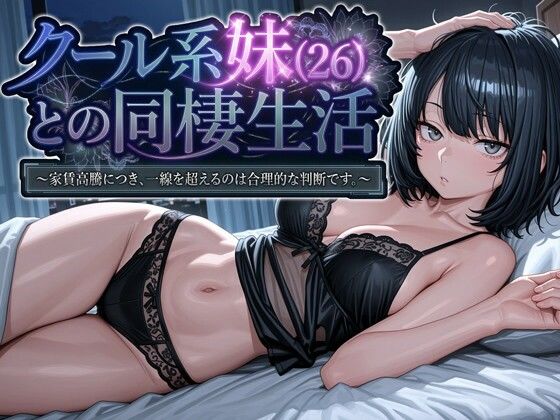 クール系妹（26）との同棲生活 〜家賃高騰につき、一線を超えるのは合理的な判断です。〜｜d_745709