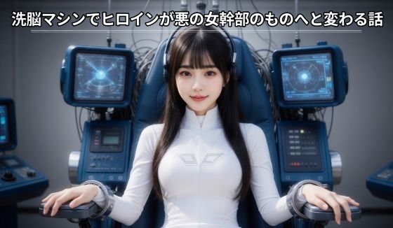 洗脳マシンでヒロインが悪の女幹部のものへと変わる話｜d_750807