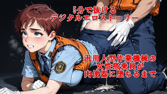 『5分でヌケるデジタルエロストーリー 汎用人型作業機械の女性搭乗員が肉便器に堕ちるまで』｜d_752206