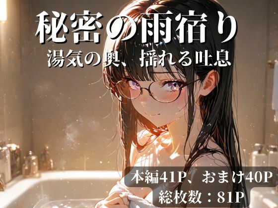 秘密の雨宿り〜湯気の奥、揺れる吐息〜｜d_753880