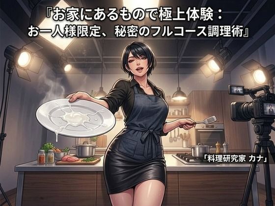 『お家にあるもので極上体験:お一人様限定、秘密のフルコース調理術』｜d_763361