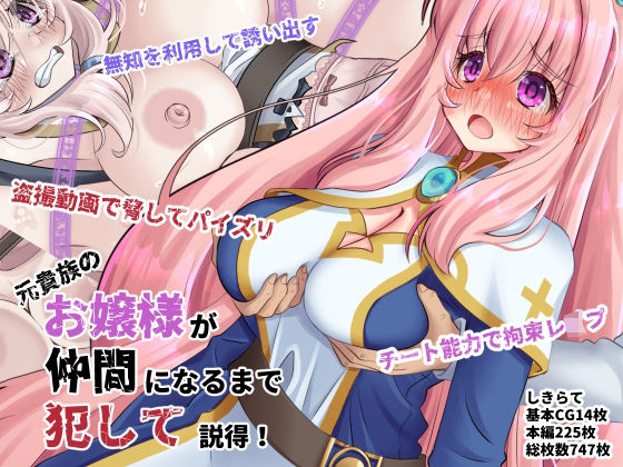 元貴族のお嬢様を仲間になるまで犯して説得｜d_764637