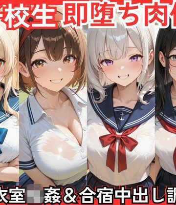 女子校生即堕ち肉便器 〜更衣室輪●＆合宿中出し調教〜｜d_766332