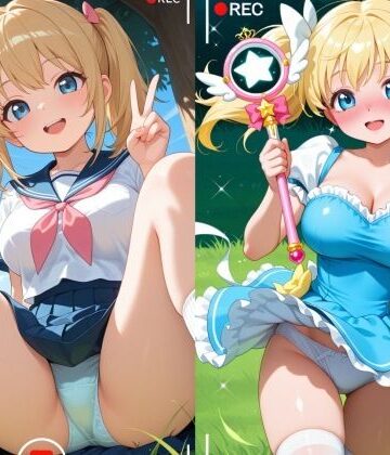 現役J○が撮影会でパンチラを撮られ生涯オカズ化3―魔法少女に変身してご奉仕―｜d_769489