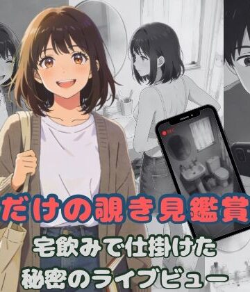 僕だけの覗き見鑑賞会〜宅飲みで仕掛けた秘密のライブビュー〜｜d_769980