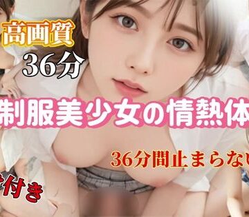 AI制服美少女の情熱体験 – 36分間止まらない悦び｜d_771808