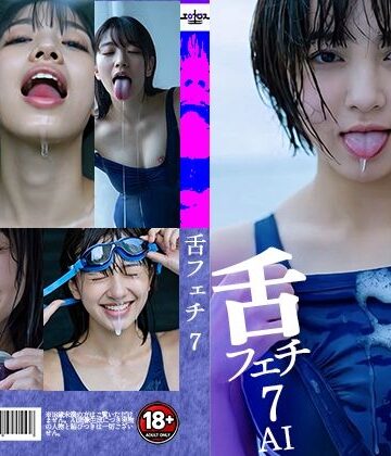 舌フェチ7 AI 水着女子2｜d_768890