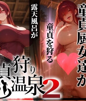 童貞狩り温泉2 〜つよつよ性欲と潔癖をこじらせた童貞厨女達が童貞を狩る露天風呂があるらしい〜｜d_769849