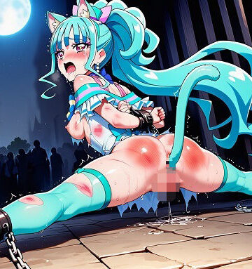 キュ〇リ〇アン（猫〇敷〇ゆ）・ニ〇ミー（猫〇敷〇キ） 緊縛・拘束CG集｜d_774627