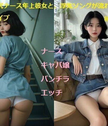 デカ尻ナース年上彼女と、浮気ソングが流れる実家ドライブ｜d_775658