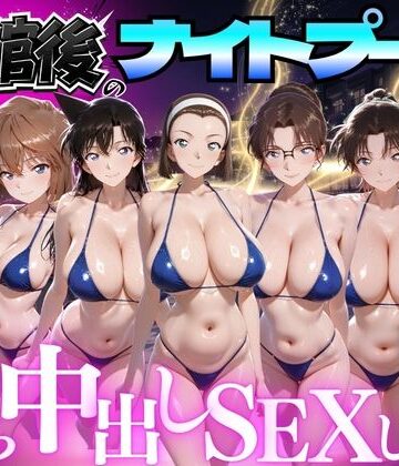 閉館後のナイトプールでひたすら中出しSEXした話 Vol.5｜d_777624
