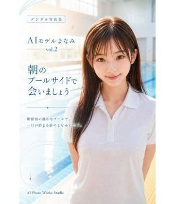 AIモデルまなみ vol.2 朝のプールサイドで会いましょう｜d_777702