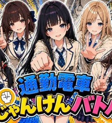 通勤電車じゃんけんバトルVOL.1｜d_779009