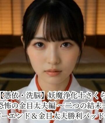 【憑依・洗脳】妖魔浄化士さくら 恐怖の金目太夫編 〜二つの結末〜 ハッピーエンド＆金目太夫勝利バッドエンド｜d_779716