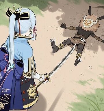 ヒルチャールと神里綾華が仲良くなる話｜d_780221