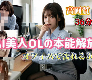 AI美人OLの本能解放 オフィスで濡れる36分｜d_780720