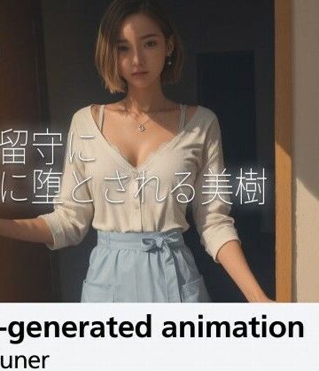 【4分】夫の留守に隣人に堕とされる美樹 ―― 家事着から徐々に剥がされ、中出しされイカされる不倫の午後｜d_780891