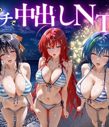 夜のビーチで中出しNTR ハ〇スクールD×D編｜d_781678