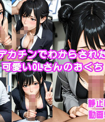 デカチンでわからされた可愛いOLさんのおくち｜d_783120