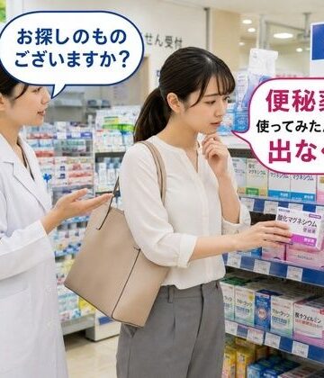 薬局で便秘相談したら浣腸をオススメされてしまう女子 4｜d_783121