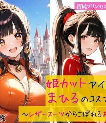 清純プリンセスの裏側 姫カットアイドル姫まひるのコスプレ交尾 〜レザースーツからはみ出るおっぱい〜｜d_784614