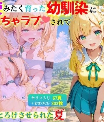 「【セリフ付】」天使みたく育った幼馴染に毎日いちゃラブされて、甘くとろけさせられた夏｜d_785554
