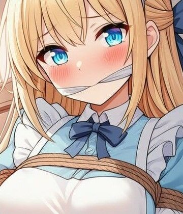 【音声付き】緊縛された女の子動画集 〜M字開脚編〜｜d_784895