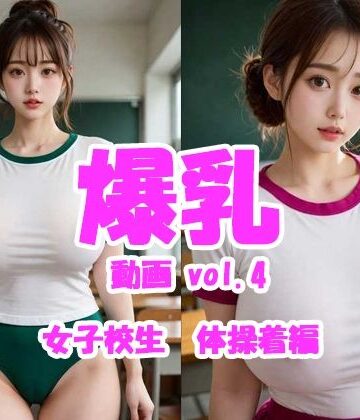 爆乳動画 vol.4 女子校生体操着編｜d_786437