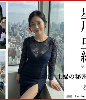 【Lumina Reijin】AI写真集 Vol.2 星川 里紗「主婦の秘密、淫らな配達」｜d_786731