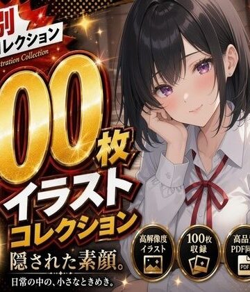 【100枚＋PDF】黒髪ショートの清楚な誘惑 ── 鏡越しの秘め事と無防備な下着姿 ──｜d_787064