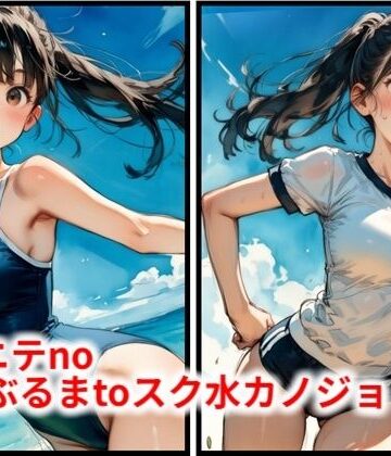 ポニテnoぶるまtoスク水カノジョ JN｜d_787908