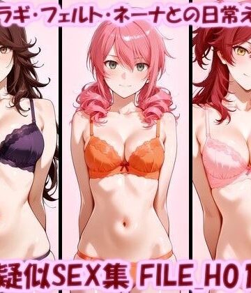 主観疑似SEX集 FILE_H01-03 スメラギ・フェルト・ネーナとの日常えっち｜d_789449