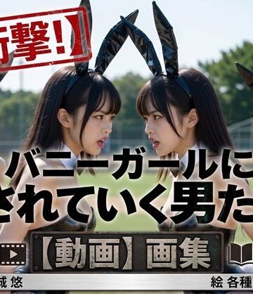 【衝撃！】バニーガールにされていく男たち 画集｜d_789740