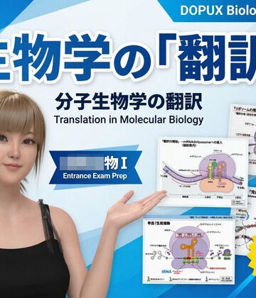 【▲20】一ノ瀬廻里 大学に進学し強豪予備校『DOPUX（ドピュックス』で生物I，IIを教える名物講師に！（Vol.016:翻訳）｜d_791349