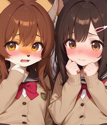 【AI・100枚】獣ヶ盛女学院の生徒たち1，2，3【計100枚】【ケモノ獣耳女学院ぱんつ】｜d_791390