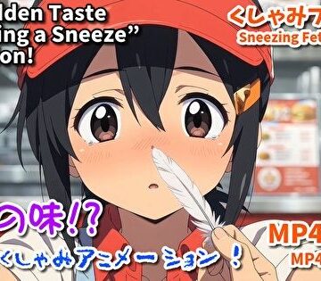 禁断の味？ 食べるくしゃみアニメーション！/ A Forbidden Taste？ An ‘Eating a Sneeze’ Animation！｜d_796637