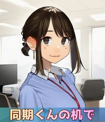 【寝取られ同期ちゃん】同期くんの机でヤられまくって完堕する話｜d_797424