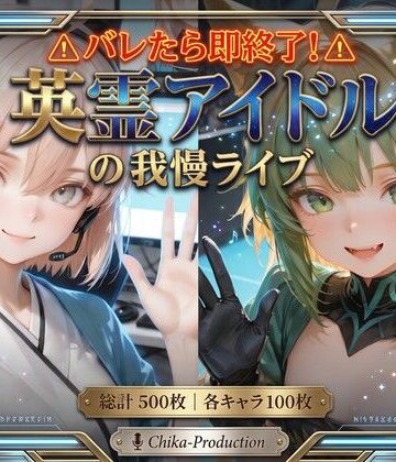 バレたら即終了、英霊アイドルの我慢ライブ 〜魔法のオナホで挿入されたまま歌唱〜（連続中出し・ボテ腹）｜d_796613