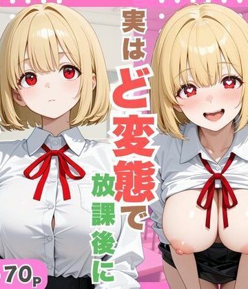 巨乳転校生が実はど変態で放課後にイチャラブセックスした話。｜d_798742