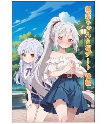 銀髪ちゃんと初デート 後編｜d_798784