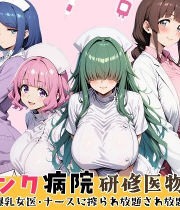ピンク病院研修医物語〜爆乳女医とナースに搾られ放題され放題〜｜d_799569