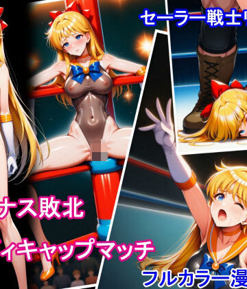 セーラー戦士リメイク ヴィーナス敗北 ハンディキャップマッチ｜d_799984