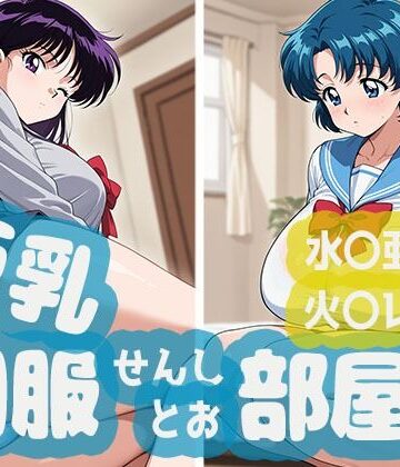 巨乳制服せんしとお部屋で。水○亜美編・火○レイ編｜d_800217
