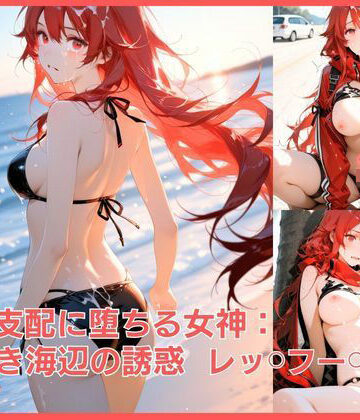 快楽支配に堕ちる女神:赤き海辺の誘惑 レッ○フー○編｜d_800493